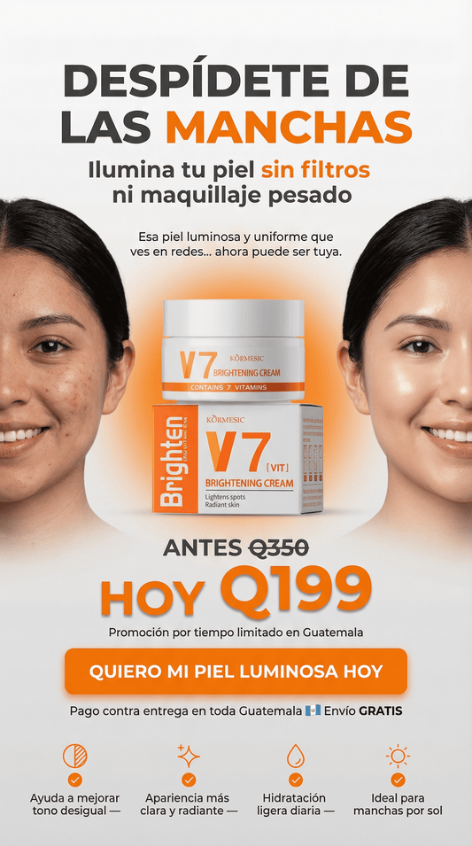 Crema Blanqueadora Pontenciadora 7v