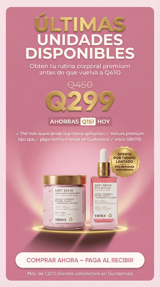 Duo Truly Soft Mas + Crema Sorft Serve