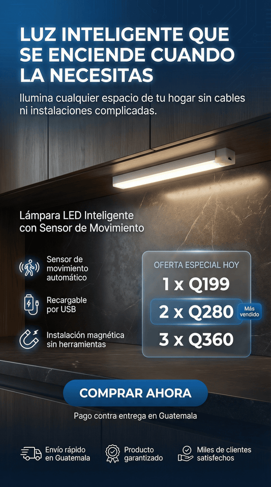 Lampara Led Con Sensor